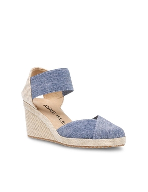 Compensées Anne Klein Zoey Round Embout Espadrilles   | VNA-3648289